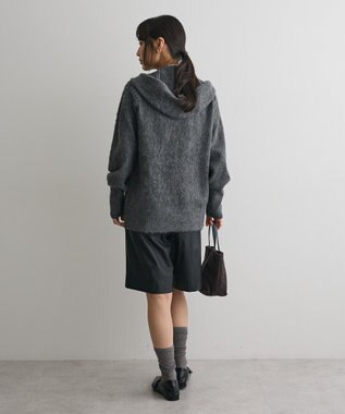 CRAFT STANDARD BOUTIQUE ウエストコードハーフパンツ Black