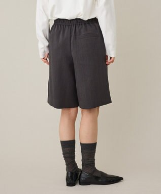CRAFT STANDARD BOUTIQUE ウエストコードハーフパンツ Gray