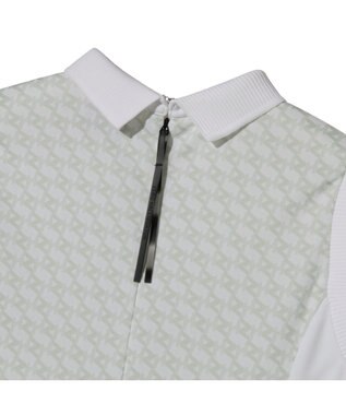 ZERO HALLIBURTON モノグラム柄ノースリーブワンピース ZHG-W6S7b 85221 ホワイト