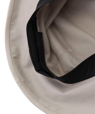 MOONBAT 【遮光100％/遮熱/UV】HIROKO KOSHINO(ヒロコ コシノ)遮光シアー カサブランカ 帽子 ゆったりMサイズ 手洗い可能/サイズ調整可能/日本製 ベージュ