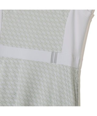 ZERO HALLIBURTON モノグラム柄ノースリーブワンピース ZHG-W6S7b 85221 ホワイト