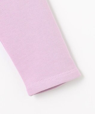 組曲 KIDS 【110-140㎝】オーナメント刺繍 トレーナー ライラック系