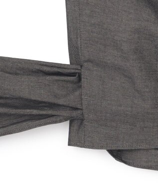 BEIGE， 【S-size】POMEGRANATE / カシュクールブラウス Chambray Black