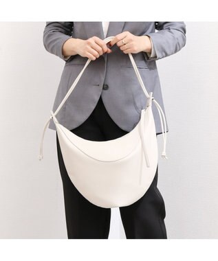 UNBILLION カシュカシュ cachecache / ハーフムーンコードハンドルショルダー