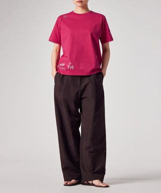 Paul Smith ドローイングモチーフ Tシャツ ローズ