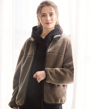 23区 【SLOW/一部店舗限定】エコファー ブルゾン