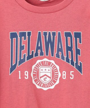 ANY KIDS ロゴプリント 長袖Tシャツ レッド