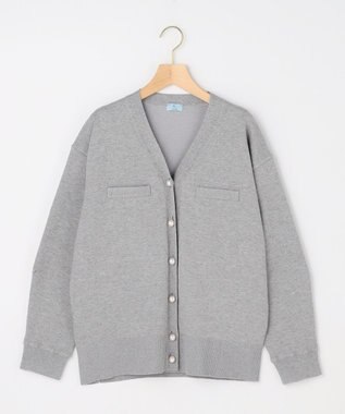 組曲 L 【先行予約】スウエットニット カーディガン