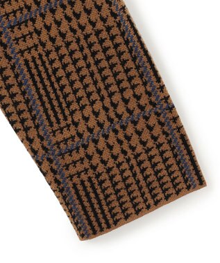 J.PRESS MEN ダブルジャガードニットジャケット ブラウン系7