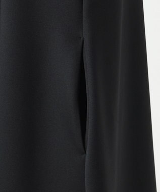 23区 【R(アール)】スキューバ フレアワンピース ブラック系