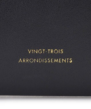 23区 【先行予約】メッシュコンビ ポーチ付き トートバッグ ベージュ×ブラック