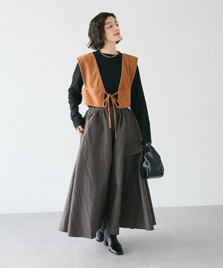 CRAFT STANDARD BOUTIQUE スパンフライスハイネックTEE Black