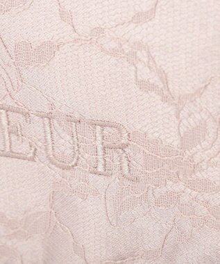 Maison de FLEUR レースフリルハンドルスクエアトートMバッグ Light Pink