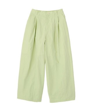 CRAFT STANDARD BOUTIQUE コットンナイロンカーブパンツ Light Green