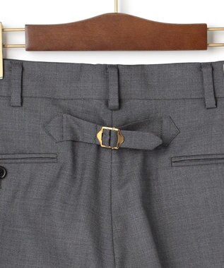 J.PRESS MEN 【J.PRESS ORIGINALS】Peppin Mertno Tropical Piped Stem Trousers / Japan Made ライトグレー系