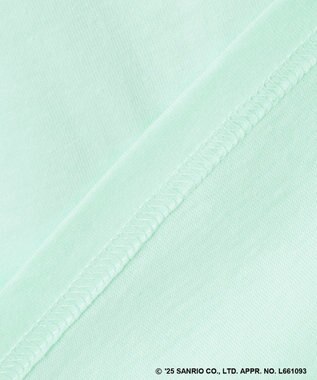 ANY KIDS 【any FAM ×サンリオキャラクターズ】ミラクルスパンコール Tシャツ ポチャッコ×ミント