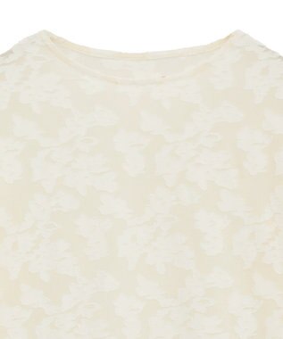 CRAFT STANDARD BOUTIQUE シアージャカードロンTEE Off White