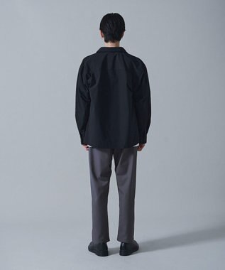 WEGO ベルト付きテーパードスラックス グレー