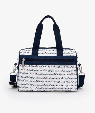 LeSportsac EVERYDAY SM SATCHEL/マリンロゴボーダー マリンロゴボーダー