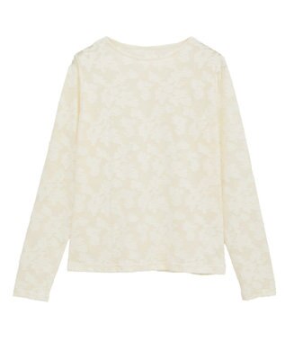 CRAFT STANDARD BOUTIQUE シアージャカードロンTEE Off White