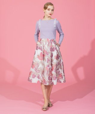 TOCCA 【洗える！】ETERNAL KNIT プルオーバー ラベンダー系