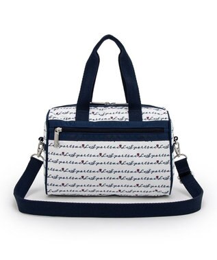 LeSportsac EVERYDAY SM SATCHEL/マリンロゴボーダー マリンロゴボーダー