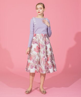 TOCCA 【洗える！】ETERNAL KNIT プルオーバー ラベンダー系