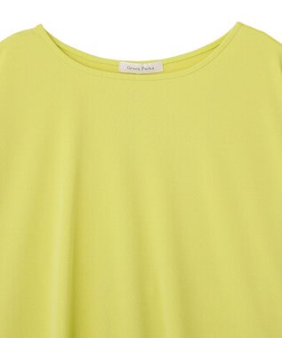Green Parks マルチ機能バックデザインブラウス Lime Green