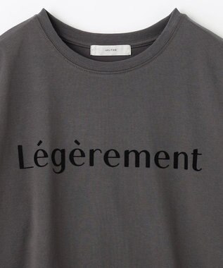 ANY L アソートロゴ長袖Ｔシャツ チャコール