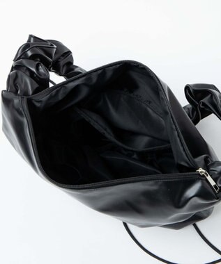 WEGO ドロストギャザーショルダー ブラックその他