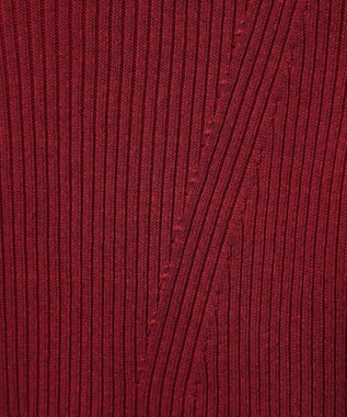 Green Parks ・ＡＮＤＳＥＡＲＣＨ　リブフェイクレイヤードニット Bordeaux