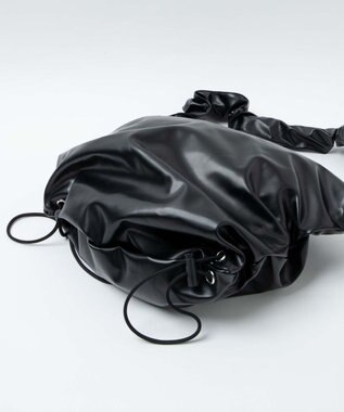 WEGO ドロストギャザーショルダー ブラックその他