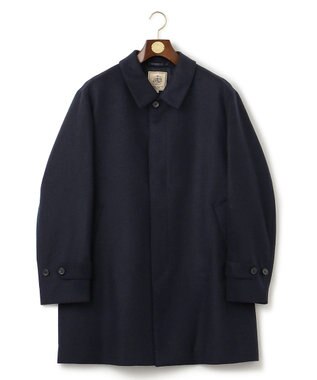 J.PRESS MEN 【KING SIZE】【定番】ウールカシミヤビーバーステンカラーコート ネイビー系