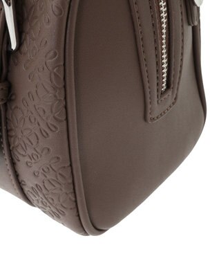 Maison de FLEUR FLEURモノグラムミニボストンバッグ Brown