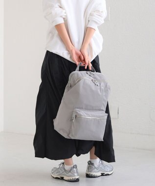 ACE BAGS & LUGGAGE W&.Day/Night ポッケス2 リュックプラス B4サイズ 15.6インチPC収納 15278 ダンブルアンドデイナイト ライトグレー