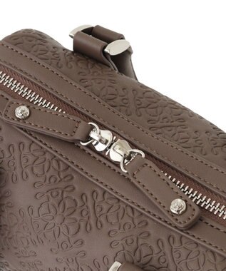 Maison de FLEUR FLEURモノグラムミニボストンバッグ Brown