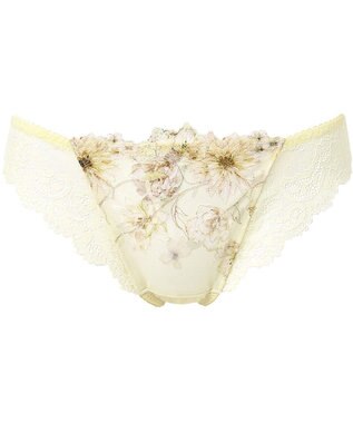 WACOAL Ｔバック ショーツ 【ハグするブラ】 BXB478とペア はきこみ丈あさめ バックのかぶりが広め ソング レディース PXB478 /ワコール イエロー