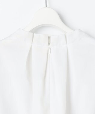 自由区 L 【カタログ掲載】ナチュラルタッチスタンドカラー ブラウス オフ