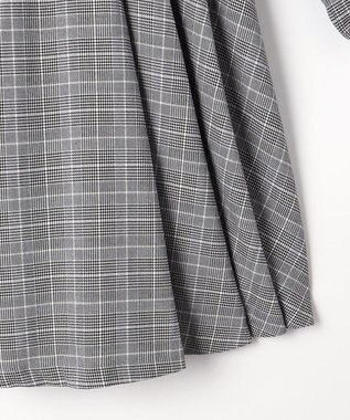 ANY KIDS 長袖 ワンピース グレンチェック