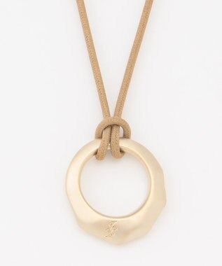 自由区 【カタログ掲載】スカーフリング ネックレス2 ゴールド系