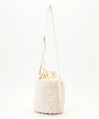 ANY バケットファーショルダーバッグ エクリュ