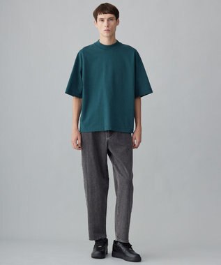 UNFILO MENS ビューティーフォルム 半袖TEE [24年春夏商品] ダークグリーン