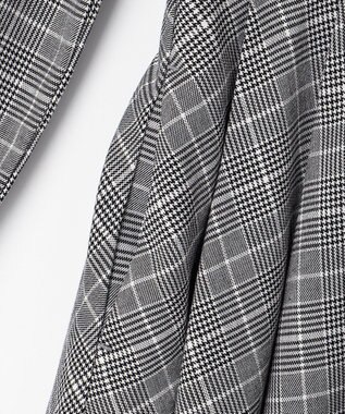 ANY KIDS 長袖 ワンピース グレンチェック