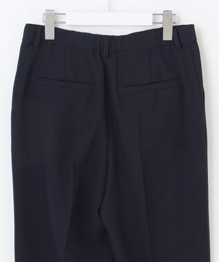 自由区 L 【セットアップ対応・接触冷感・UVケア・洗える】ライトストレッチテーパード パンツ ネイビー