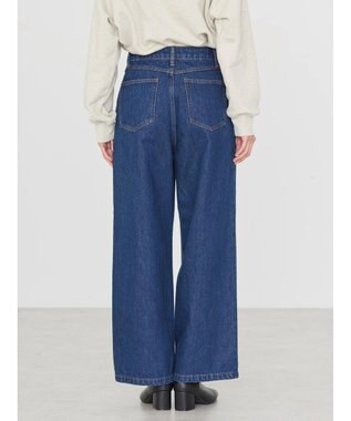 AMERICAN HOLIC フロントタックワイドデニム One Wash