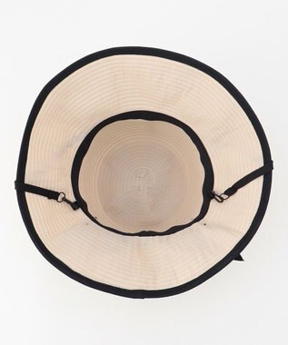 ANY SIS 【洗える】グログランリボン ハット ライトベージュ