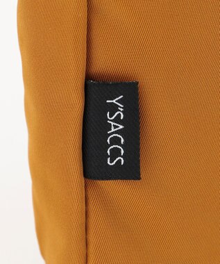 Y'SACCS テープデザイン　トラベルポシェット マスタード