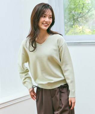 Feroux Vネックニットプルオーバー