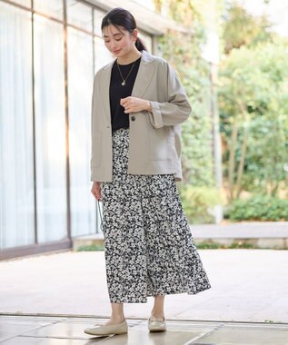 ANY テックリネンドルマンジャケット グレージュ