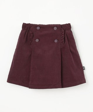 組曲 KIDS 【110-140㎝】コーデュロイ キュロット ワイン系